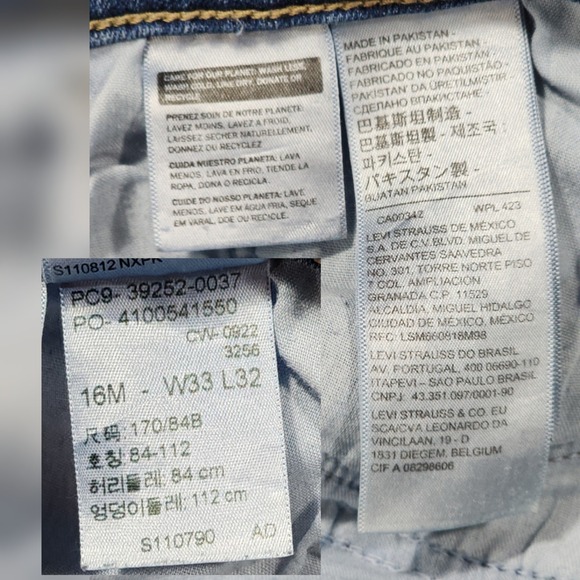 Levis Classic Bootcut Jeans 16M Womens Blue Medium Wash Stretch Western Cowgirl - Picture 4 of 12